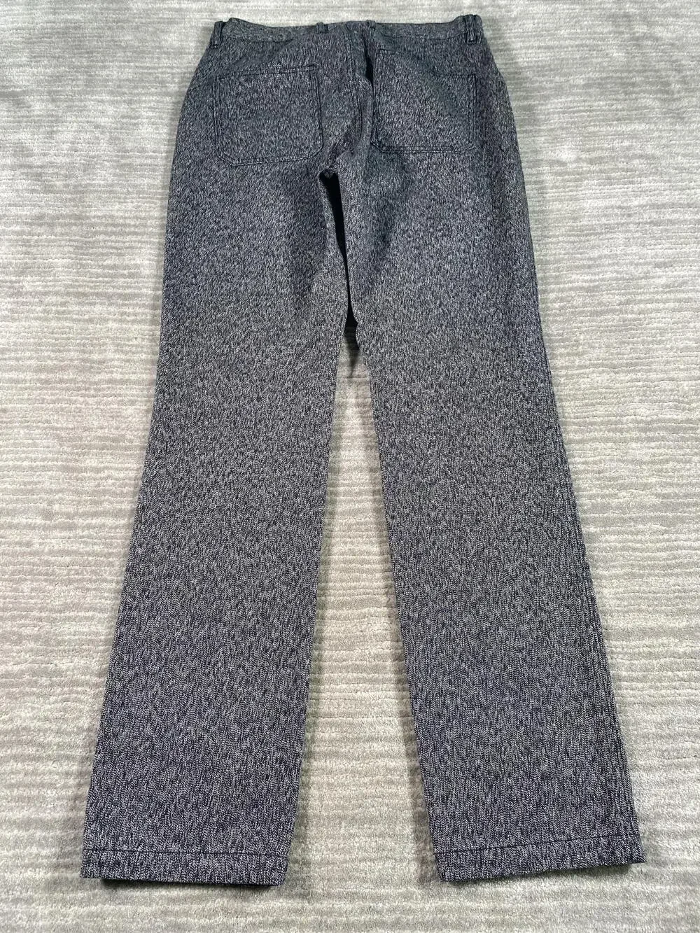 Taylor Stitch Pants Mens 32x32 Gray Tweed Organic Cotton Chino Straight Casual
